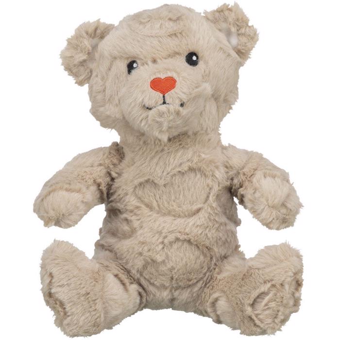 Trixie hundnalle Alla hjärtans dag med söt beige nalle