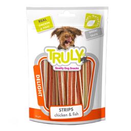 Truly Strips Chicken & Fish Ett Läcker Snack För Din Hund