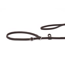 Utställnings Läder Set Justerbart Large MÖRKBROWN