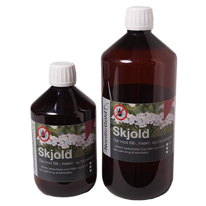 UniQ Nordic Gold Skjold Olja mot Fästingar, Insekt- och Loppeangrepp