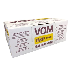 VOM Taste Chicken Raw Food For Dogs Easy Pack 9kg
