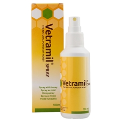 Vetramil Spray Närande Honungsspray För Alla Djur 100ml