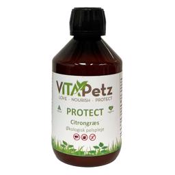 VitaPetz Loppe och Fästing Förebyggande För Hunden Protect med Citrongräs