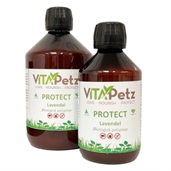 VitaPetz lopp- och fästingförebyggande för hundar Skydda med lavendel