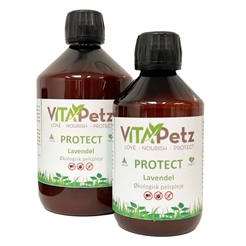 VitaPetz Loppe och Fästing Förebyggande För Hunden Protect med Lavendel