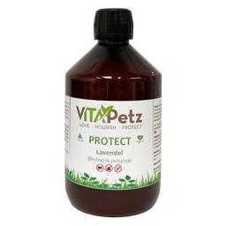 VitaPetz lopp- och fästingförebyggande för hundar Skydda med lavendel