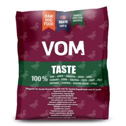 VOM Taste Råfoder Lösa Frysta Köttbullar med Anka 15 Påsar á 560g
