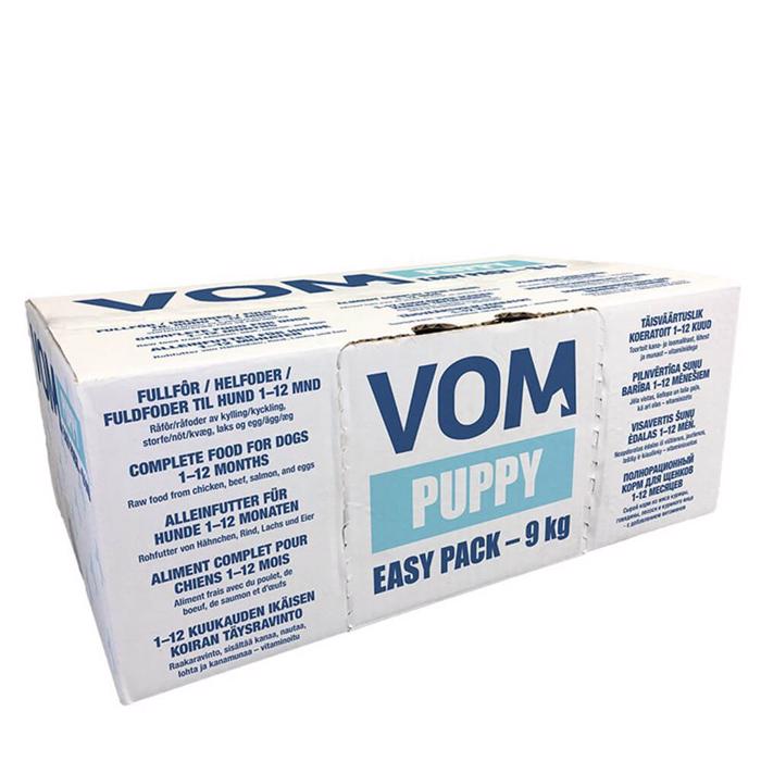 VOM Valp Valpfoder Råfoder Lättpack 9kg