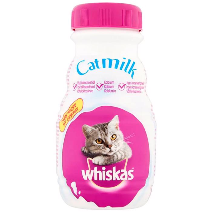 Whiskas Catmilk Milk för katter och kattungar över 6 veckor 200ml