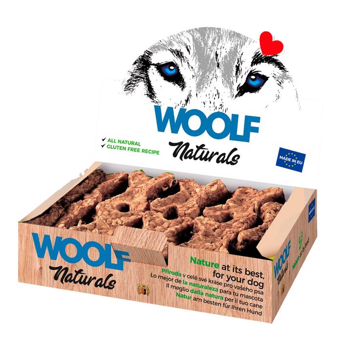 Woolf Natural Snack Crunchy Bone Steak Veggie och Glukosamin