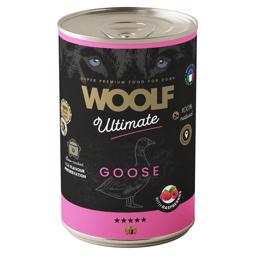Woolf Ultimate Wet Dog Food with Goose & Raspberry 400g
