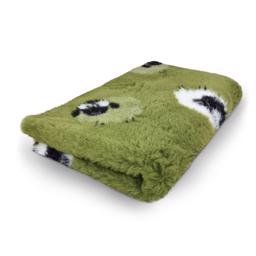 Veterinärsäng Extra Soft Design FarmAnimals Woolly Sheep GRÖN 100x150 cm