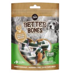 Zeuz Better Bones Soft Treats Rawhide Free Knuckle Chicken & Lamm 197g
