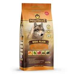 Wolfsblut Hundfoder För Aktiva Hundar Wide Plain Active med Häst 12,5 Kg.