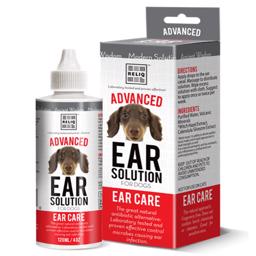 Reliq Advanced Ear Solution Alkoholfri öravård för hundar