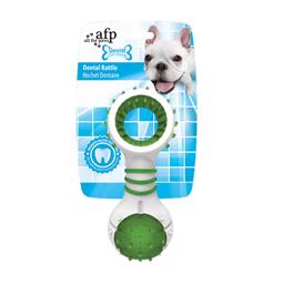 All For Paws Dental Chews Rattle Supersmart Tandrensande Skallra Grön