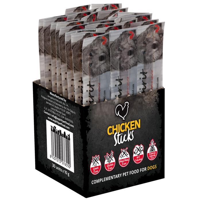 Alpha Spirit Chicken Stick BOX med 30 singelförpackningar