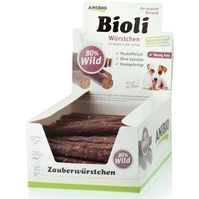 Anibio Bioli Wild 80% Tuggstänger Med Naturligt Viltkött 1 st