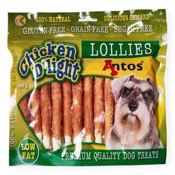 Antos Lollies DeLight Premium Chewy Sticks Inslagna Med Kyckling 400g