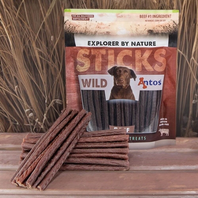 Antos Wild Sticks Mjuka Tuggstänger med Nötkött 400g