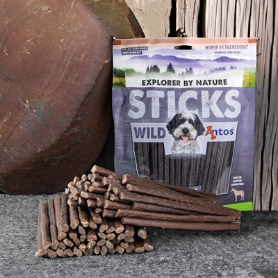 Antos Wild Sticks Mjuka Tuggstänger med Häst 400g