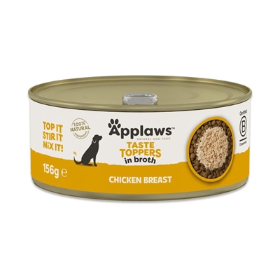 Applaws Taste Toppers in Broth Våtfoder med Kycklingbröst 156g