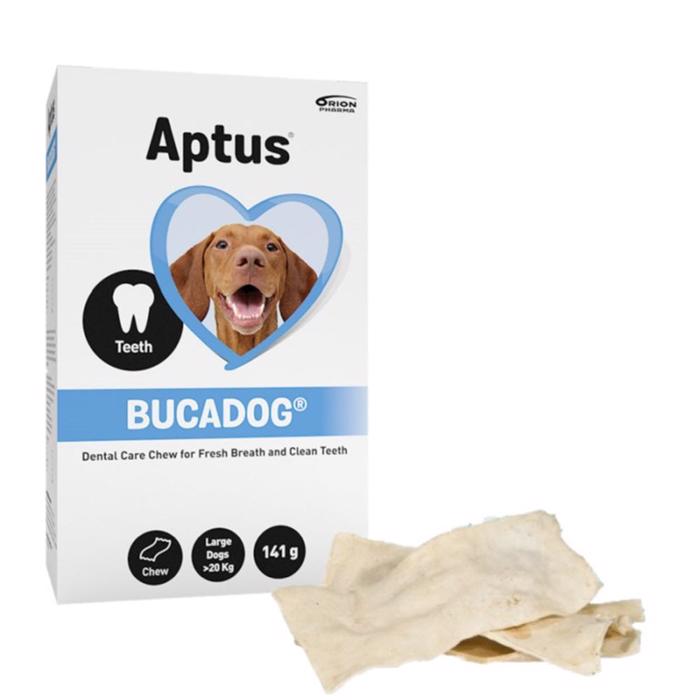 Aptus Bucadog Tuggummi En lätt tandborste efter mat STOR