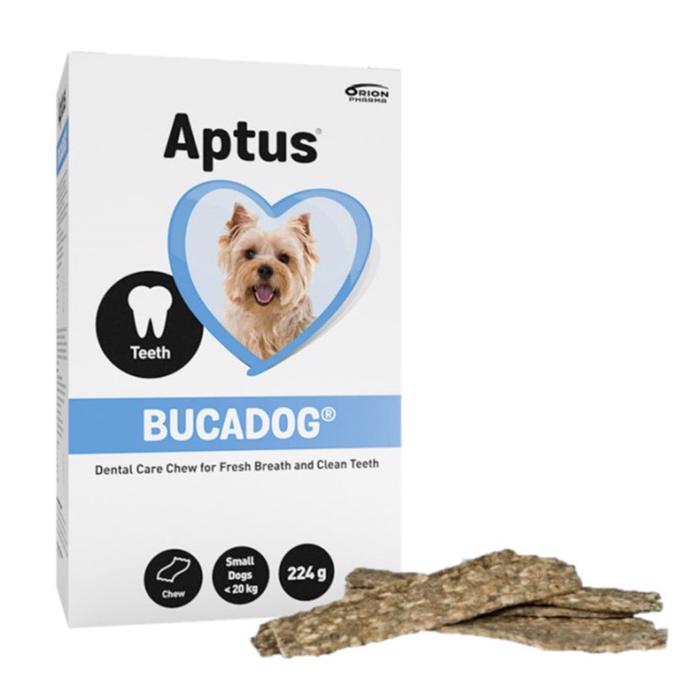 Aptus Bucadog Tuggtabletter En Enkel Tandborste Efter Maten SMALL