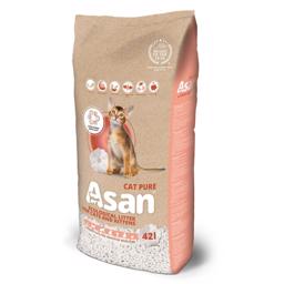 Asan Organic Non-Klumping Cellulose Paper Sängkläder CatPure 42l