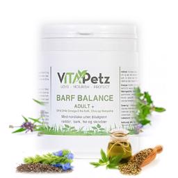 VitaPetz Barf Balance Adult+ Krill, Chia, Hampsfrön & Probiotika Fodertillskott