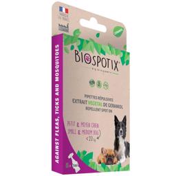 Biospotix Spot On Lopp- och fästpipetter för hundar under 20 kg