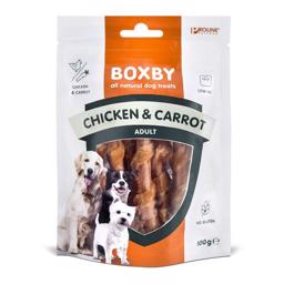 Boxby Kornfri Snack Kyckling & Morot 100gr