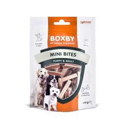 Boxby Grain Free Treats Mini Bites Valp & Vuxen 100g
