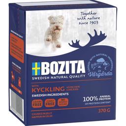 BOZITA Naturals Chicken Våtfoder för hundar Kycklingbitar i gel