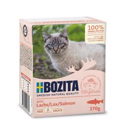 BOZITA kattmat biter i sås med lax 93%