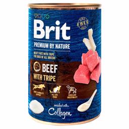 Brit Premium By Nature Våtfoder Beef & Kallun 400gr
