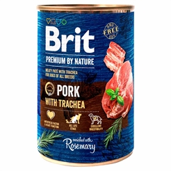 Brit Premium By Nature Våtfoder Pig & Air tub 400gr
