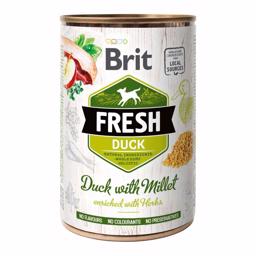 Brit Fresh Holistic Dog Food med Anka och hirs 400 g