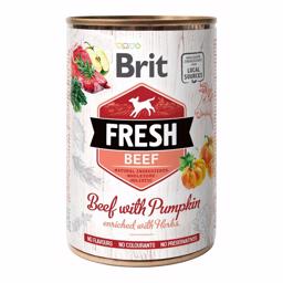 Brit Fresh Holistic Dog Food med biff och pumpa 400 g