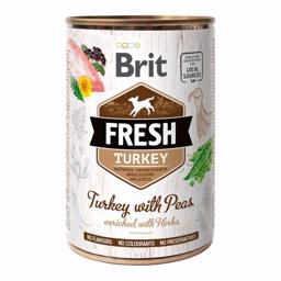 Brit Fresh Holistic Hundfoder med Kalkon och ärter 400 g
