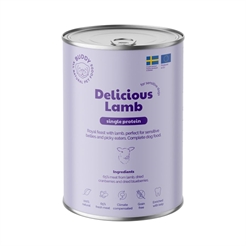 Buddy Wet Dog Food Delicious Lamm Single Protein 65% Lamm 400g