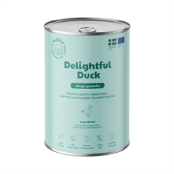 Buddy Våtfoder för Hund Delightful Duck Single Protein 65% Anka 400g