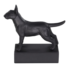 Glad husdesign för hem Vacker figur Bull Terrier