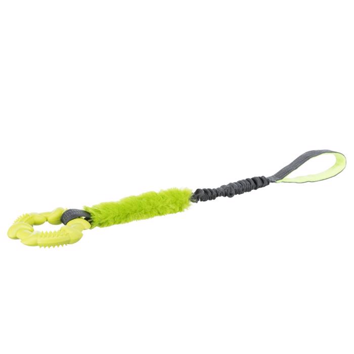 Trixie Bungee Tugger Med Ring GREEN För Träning Och Lek
