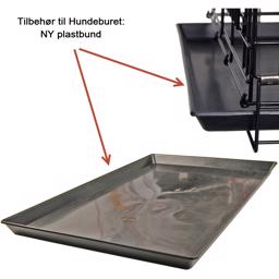 Praktisk plastfot för din hunds bur