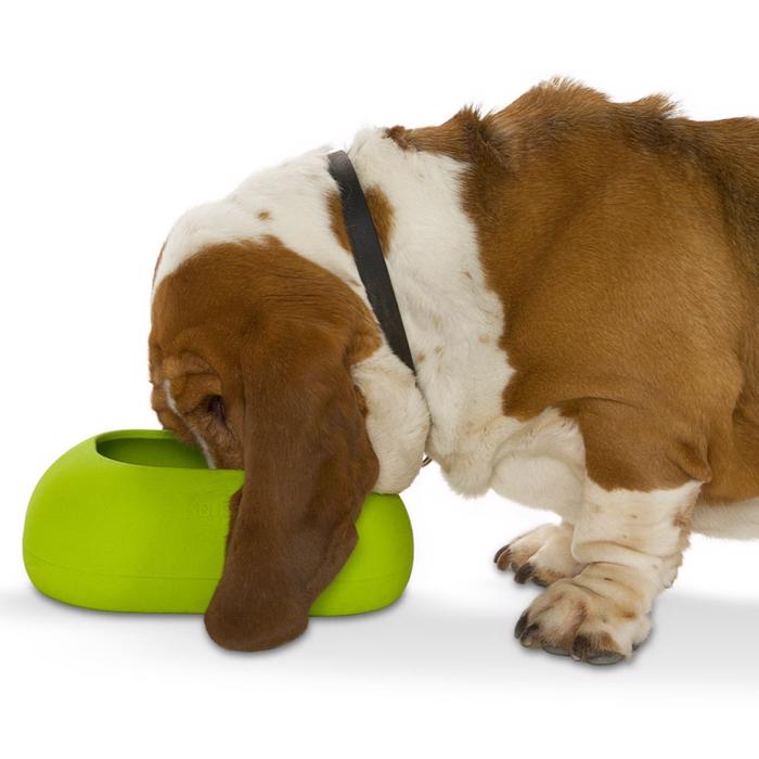 BUSTER Mat- och vattenskålar Modell IncrediBowl LIME GREEN