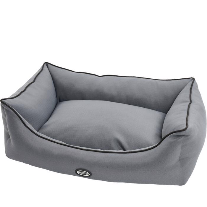 Bäddsoffa för hund Buster Steel grå