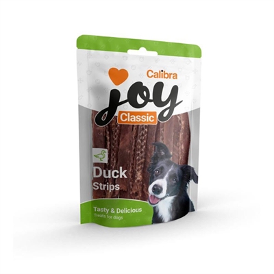Calibra JOY Dog Classic Snack Strimlor DUCK 80g