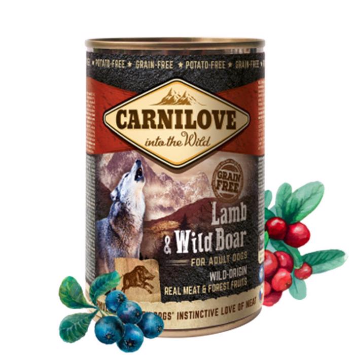 Carnilove Into The Wild Wet feed Lamm & Vildsvin 400g