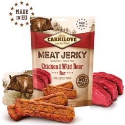 Carnilove Jerky Chicken & Wild Boar ProteinBar With Chicken & Wild Boar